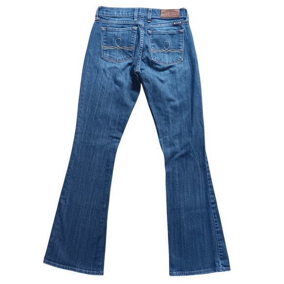 Lucky Brand Sofia Boot Jeans Womens 2/26 Blue Excellent Bootcut Stretch 7WC1003 - Picture 8 of 13